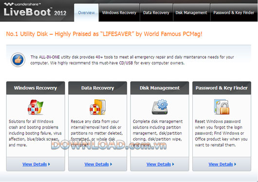 Wondershare LiveBoot 2012