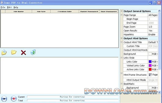 Some PDF to Html Converter