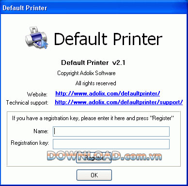 Default Printer