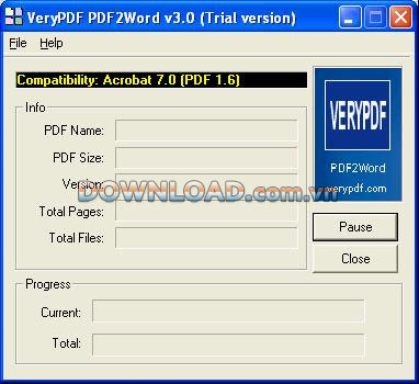 VeryPDF PDF to Word Converter