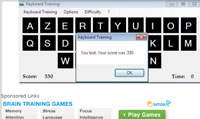 Keyboard TrainingVừa chơi game vừa luyện tốc độ gõ bàn phím
