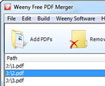 Weeny Free PDF Merger
