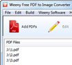 Weeny Free PDF to Image Converter