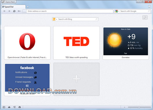 Opera 12 beta for Linux