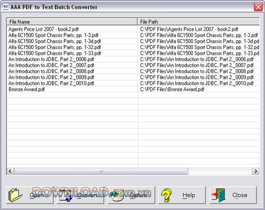 AAA PDF to Text Converter