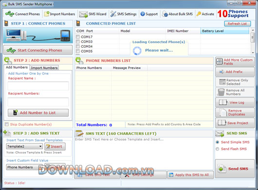 Bulk SMS Sender