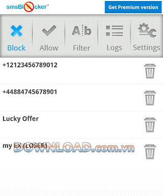 sms Blocker for Android