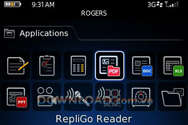 RepliGo Reader for BlackBerry