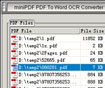 mini PDF to Word OCR Converter