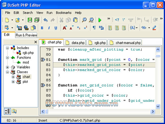 DzSoft PHP Editor