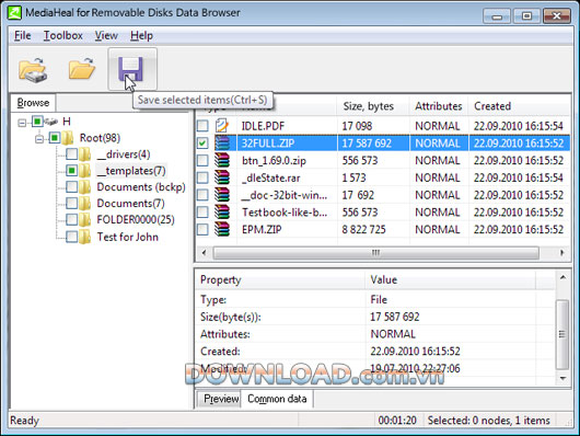 MediaHeal for Removable Disks