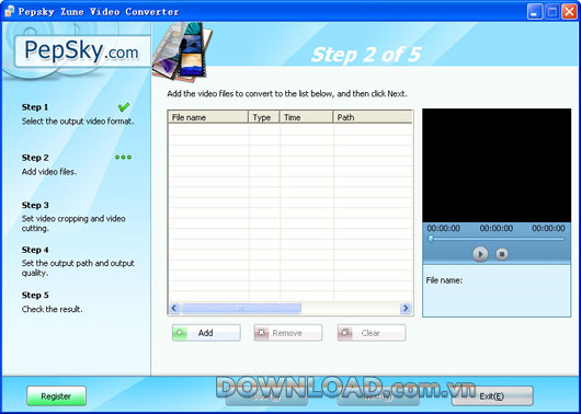 Pepsky Zune Converter