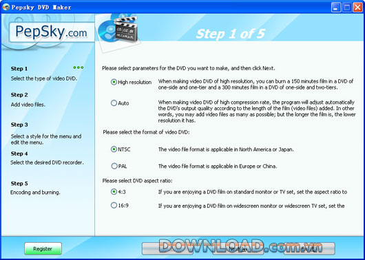 Pepsky DVD Maker