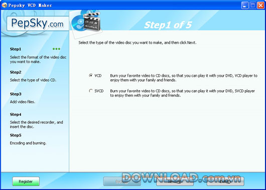 Pepsky VCD Maker