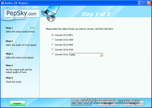 Pepsky Free CD Ripper