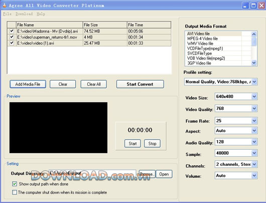 Agree All Video Converter Platinum