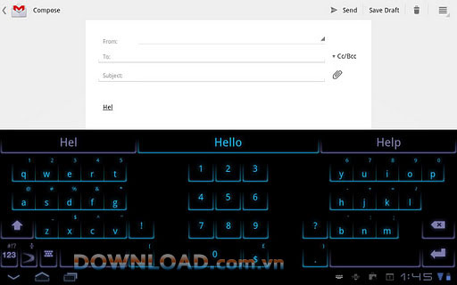 SwiftKey Tablet X for Android