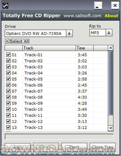 Totally Free CD Ripper\