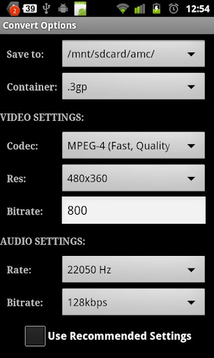 Key for Video Converter for Android