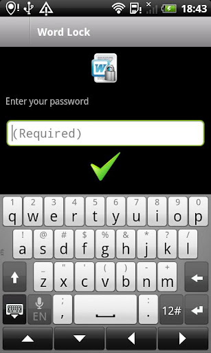 Word Lock for Android