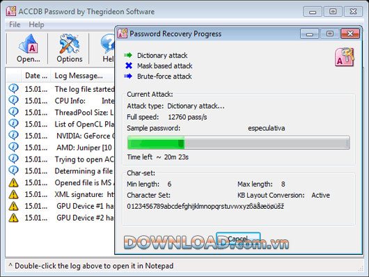 ACCDB Password