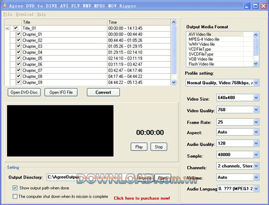 Agree DVD to DIVX AVI FLV WMV MPEG MOV Ripper