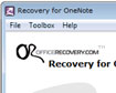 Recovery for OneNote