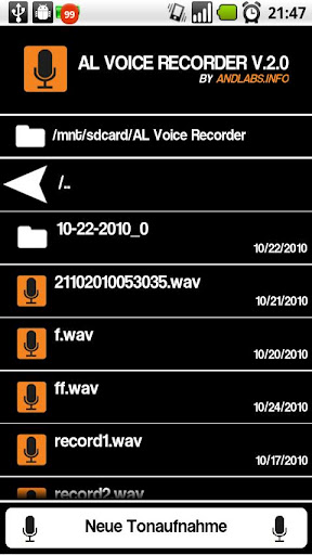 AL Voice Recorder for Android