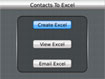 Contacts to Excel for BlackBerry