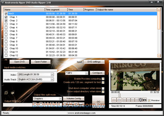Andromeda Hyper DVD Audio Ripper