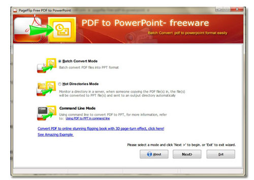 PageFlip Free PDF to PowerPoint