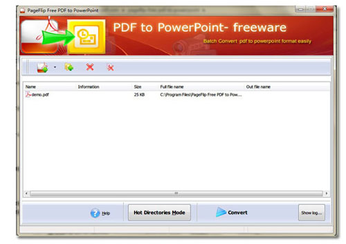 PageFlip Free PDF to PowerPoint