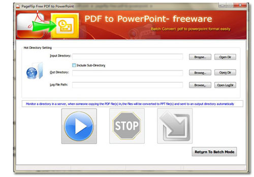 PageFlip Free PDF to PowerPoint