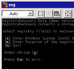 Recovery for Windows Registry