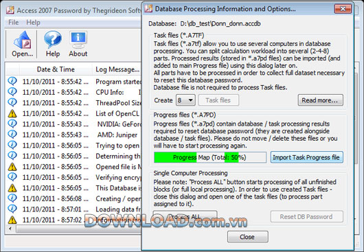 Access 2007 Password