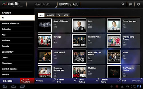 Viewdini For Android