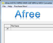 Afree AVI FLV MPEG WMV ASF MP4 to MOV Converter