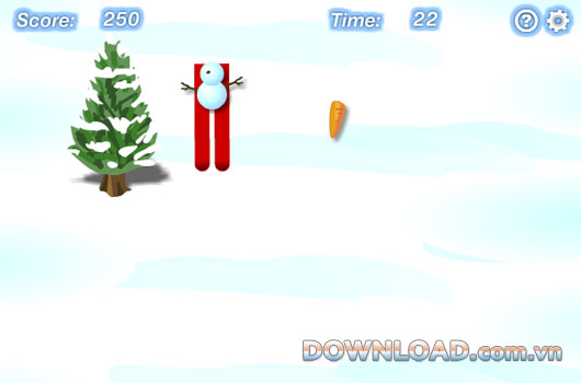 Snowman Skiing