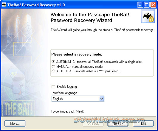 TheBat! Password Recovery