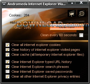 Andromeda Internet Explorer Washer