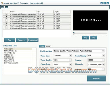 Aglare Mp4 to AVI Converter
