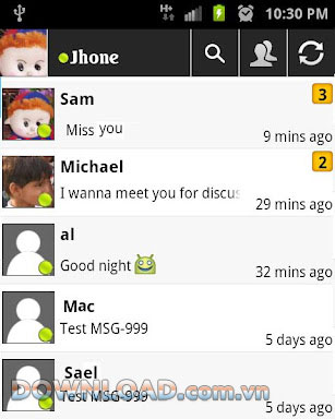 Private Facebook Chat for Android