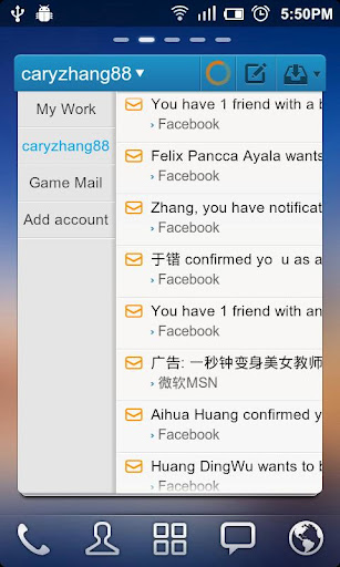 GO Email Widget for Android