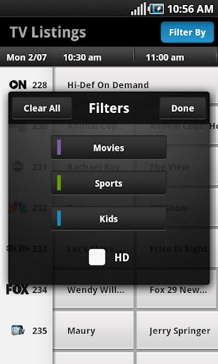 XFINITY TV for Android