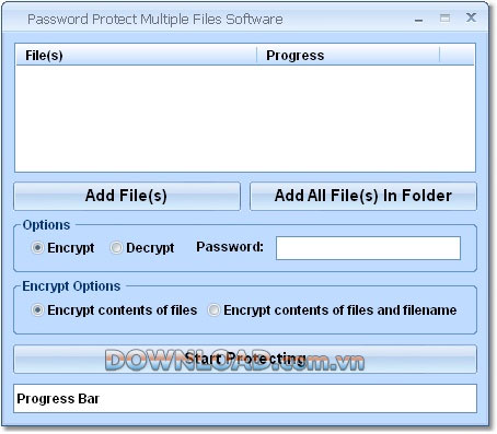 Password Protect Multiple Files Software