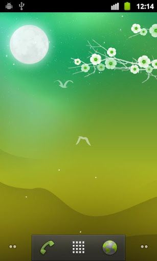 Blooming Night Live Wallpaper for Android
