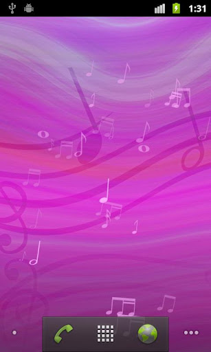 Melody Live Wallpaper for Android