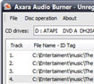 Axara Audio Burner