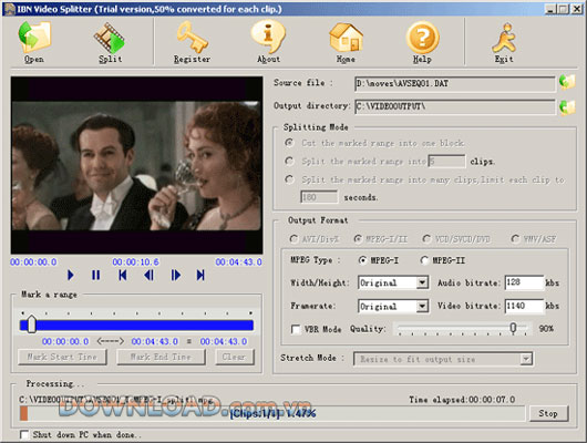 IBN Video Splitter