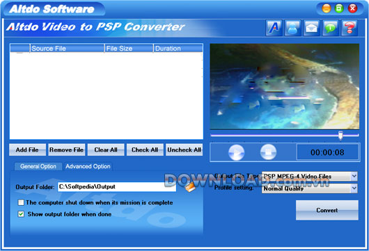 Altdo Video to PSP Converter 